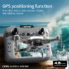 C29S 4K GPS Drone with Dual Camera & 50x Zoom – 40 Min Flight, 4.5" Remote Screen, Altitude Hold, Ideal for Aerial Photography
