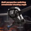 C15S Aerial Drone with 5G Transmission & Dual HD Cameras - 50x Zoom, Optical Flow Hover, Foldable Design for Beginners/Pros