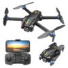 C15S Aerial Drone with 5G Transmission & Dual HD Cameras - 50x Zoom, Optical Flow Hover, Foldable Design for Beginners/Pros
