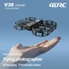 Foldable Grid Drone for Kids - HD Aerial Photography, Gravity Control & 360° Safety Protection