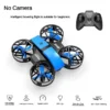 JC811 Mini Quadcopter 4k 360 Degree Rotation Headless Mode Video Shooting Stunt Hexacopter Drone for Kids Beginner with Camera