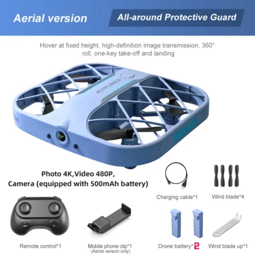 Mini Drone Drone 4K Quadcopter with Camera Real-Time Transmission Mini Pocket UFO Small Remote Control