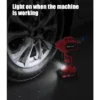 Tire Inflator Portable Air Compressor, 20V Cordless Car Tire Pump, Rechargeable Battery Powered Air Compressor w