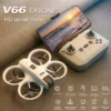V66 Mini Drone With Camera 4K HD WiFi FPV Drone Obstacle avoidance Pocket Remote Control Helicopter Quadcopter Gift For Kids Toy