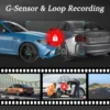 Dual Lens Car DVR FHD 1920*1080P Dash Camera Cabin Dashcam Vehicle Video Dash Cam Drive Recorder Interior Mini Dvrs Black Box