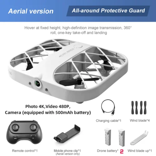 Mini Drone Drone 4K Quadcopter with Camera Real-Time Transmission Mini Pocket UFO Small Remote Control