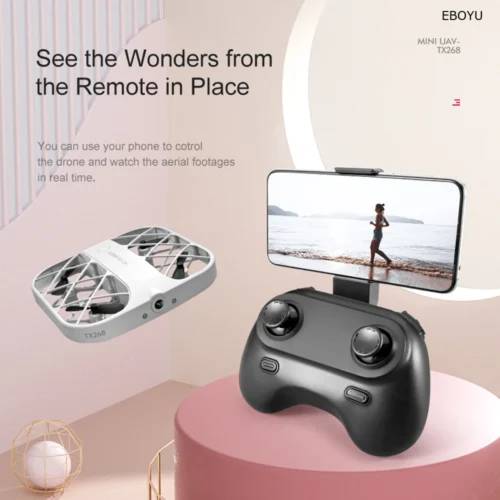 Mini Drone Drone 4K Quadcopter with Camera Real-Time Transmission Mini Pocket UFO Small Remote Control