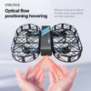 Foldable Grid Drone for Kids - HD Aerial Photography, Gravity Control & 360° Safety Protection