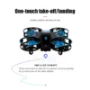 JC811 Mini Quadcopter 4k 360 Degree Rotation Headless Mode Video Shooting Stunt Hexacopter Drone for Kids Beginner with Camera