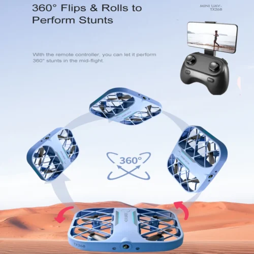 Mini Drone Drone 4K Quadcopter with Camera Real-Time Transmission Mini Pocket UFO Small Remote Control
