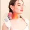 Shiatsu Neck And Shoulder Massager Shawl Kneading Spine Back Muscle Relaxer for Car Home Use Trapezius Neck and Shoulder Massage