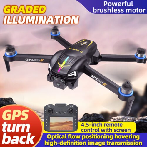 C28S Foldable 1080P HD Drone with Dual Camera & 50x Zoom – GPS Positioning, 28 Min Flight, 4.5" Remote Screen, Ideal for Beginners & Travel