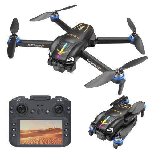 C28S Foldable 1080P HD Drone with Dual Camera & 50x Zoom – GPS Positioning, 28 Min Flight, 4.5" Remote Screen, Ideal for Beginners & Travel